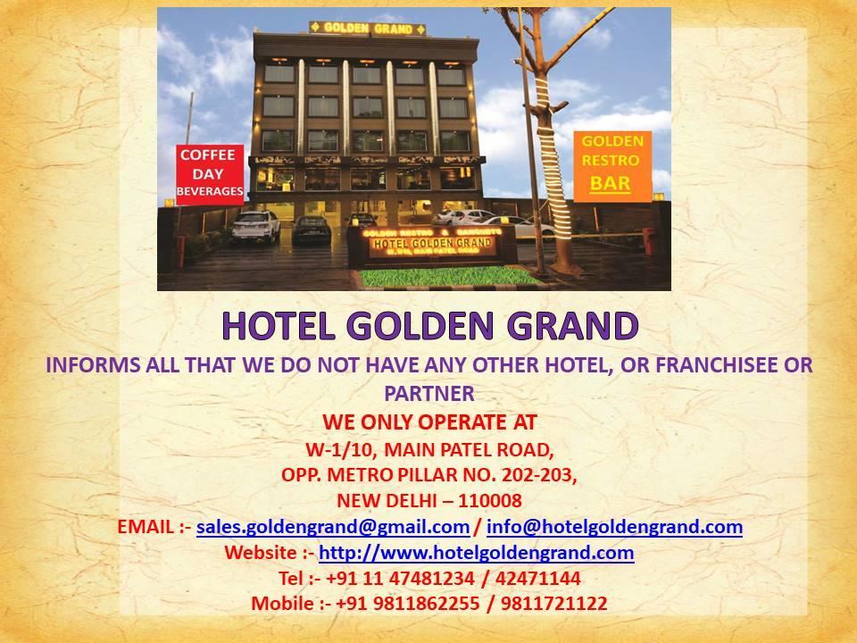 Hotel Golden Grand Delhi  Exterior photo